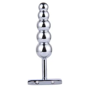 Aluminium Alloy Butt Beads For Women Men With 5 Balls