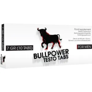 Capsule BULLPOWER Testo Tabs pentru erecții puternice și performanțe sexuale îmbunătățite. 10 buc