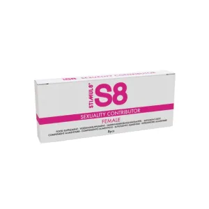 Capsule S8 Sexuality Contributor Female. pentru energie și sănătatea sexuală a femeilor. 8 buc