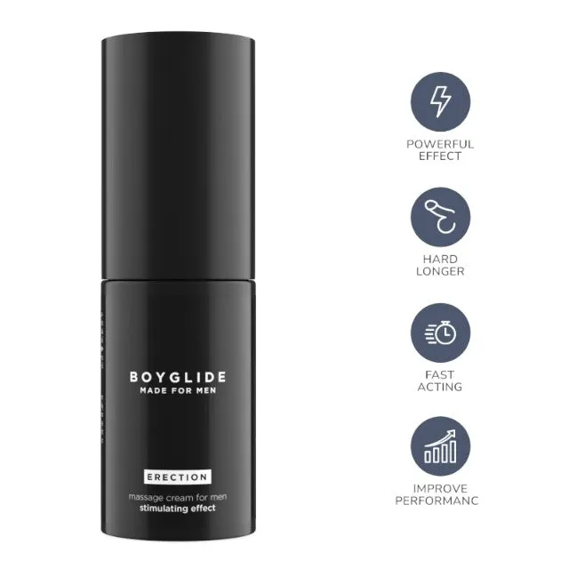 Cremă BOYGLIDE Made for Men - Erection. pentru erecție puternică și de durată. cu efect rapid. 30 ml
