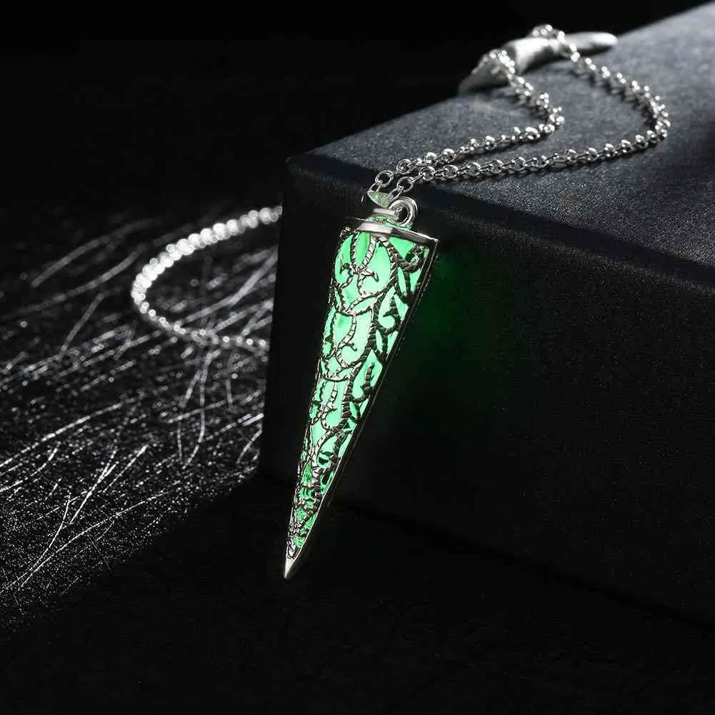 floating charms Nightlight Collares pendant necklace Hollow round tip tenis masculino jewellery LUYN 43 ELY
