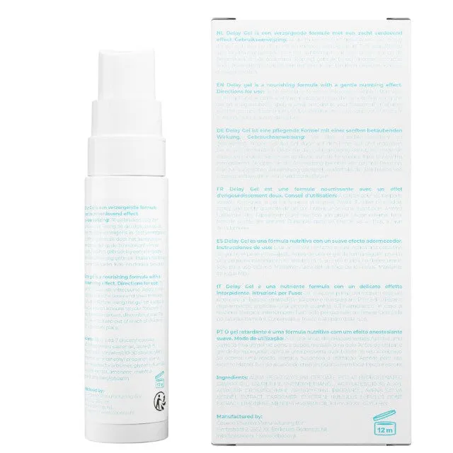Gel COBECO ViaGel Men - Delay Gel. pentru întârzierea ejaculării. cu efect ușor de răcire. compatibil cu prezervative. 30 ml