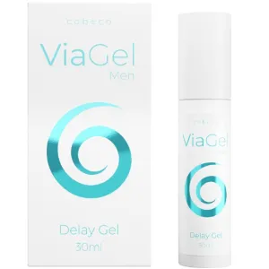 Gel COBECO ViaGel Men - Delay Gel. pentru întârzierea ejaculării. cu efect ușor de răcire. compatibil cu prezervative. 30 ml