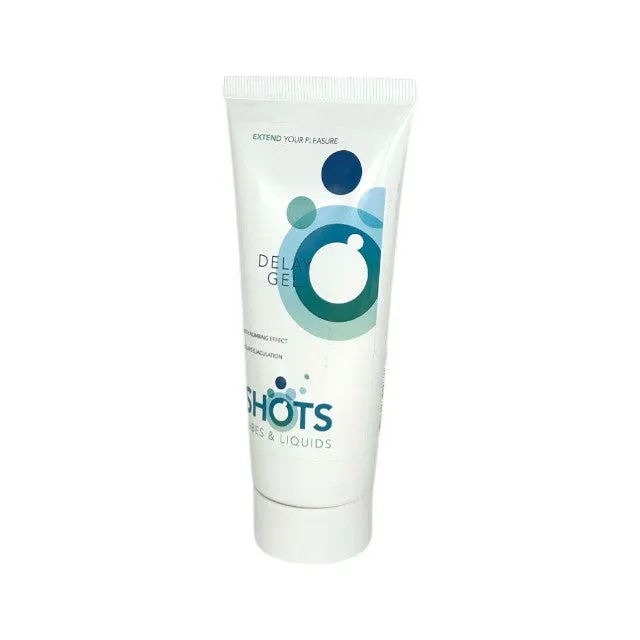 Gel SHOTS Delay Gel. pentru întârzierea ejaculării și îmbunătățirea performanțelor sexuale. 100 ml