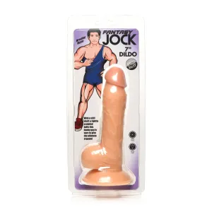 Jock Wrestling Wayne 7'' Dildo With Balls Light