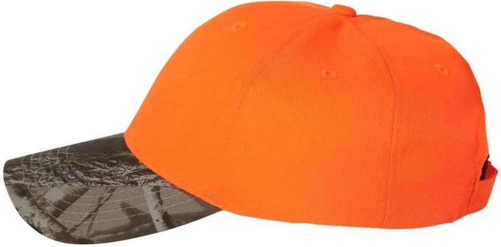 Kati Solid Crown with Camo Visor Cap