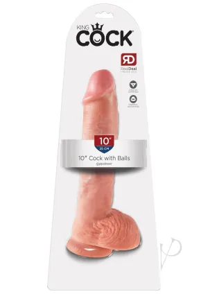 Kc 10 Cock W/balls Flesh