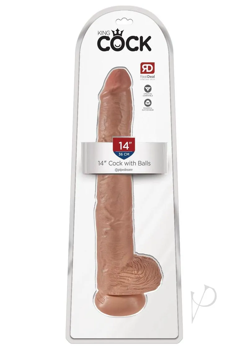 Kc 14 Cock W/balls Tan