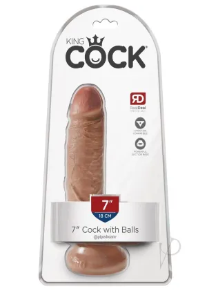 Kc 7 Cock W/balls Tan