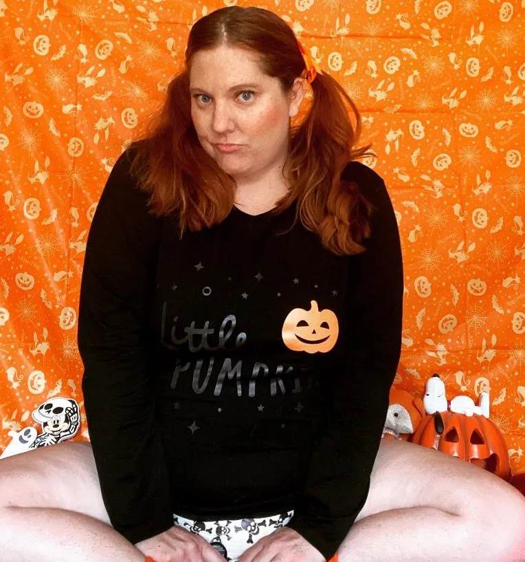 Little Pumpkin Long Sleeve Shirt XXS XS ONLY ^
