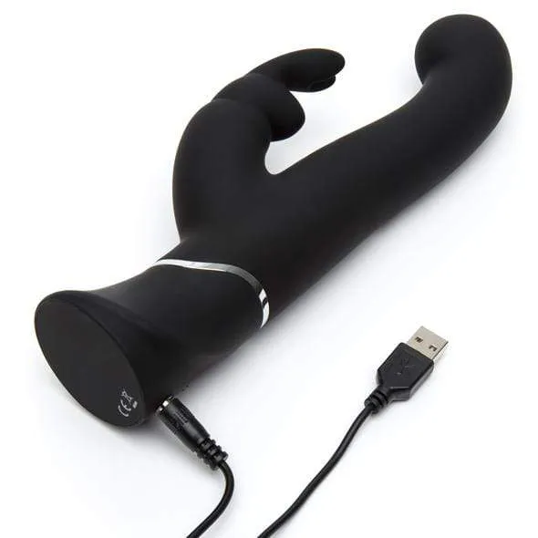 Love Honey - Happy Rabbit G Spot Stroker Rabbit Vibrator (Black)