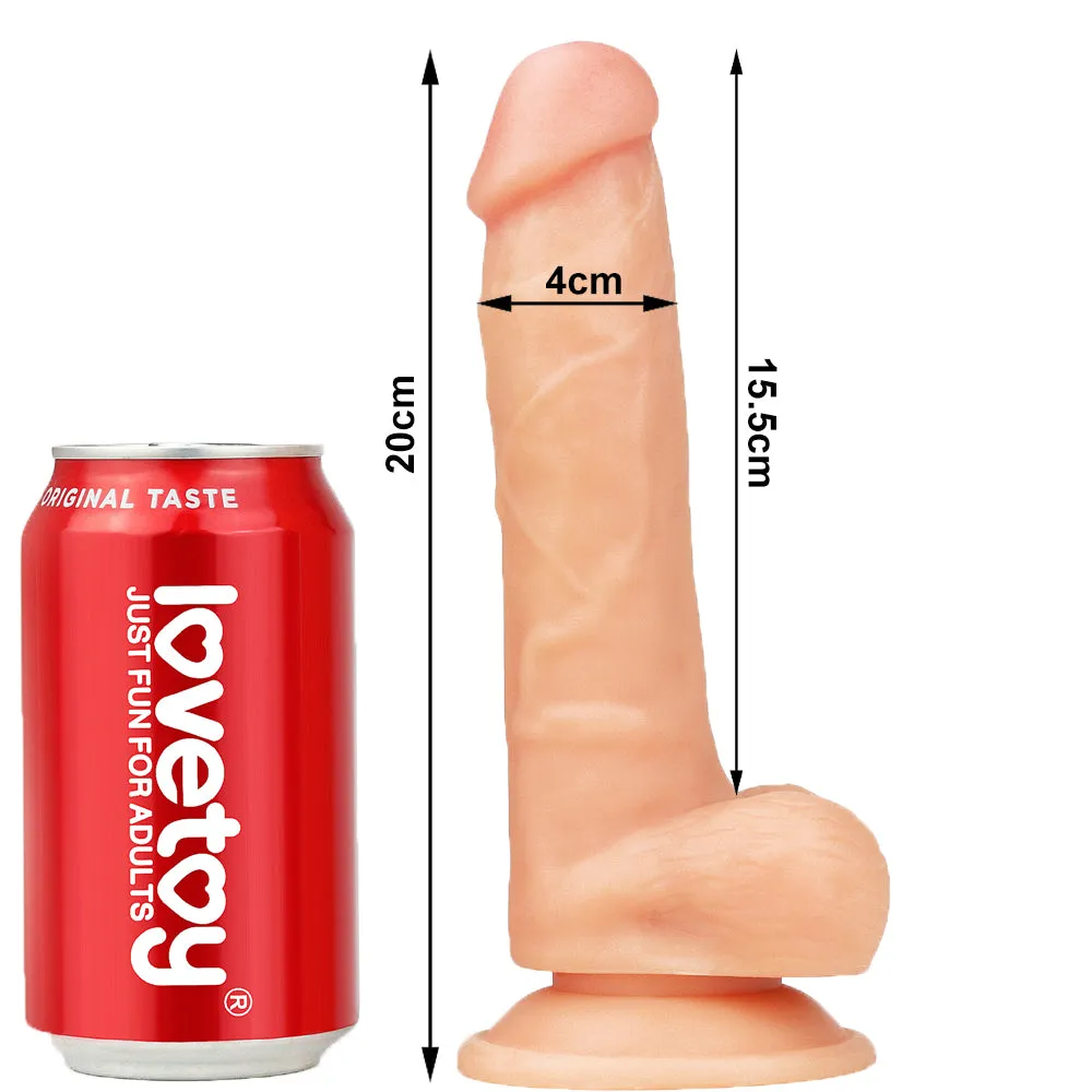 Lovetoy Ingen Easy Strap On Set 7.5 Dildo Harness Set Couples Dong Unisex