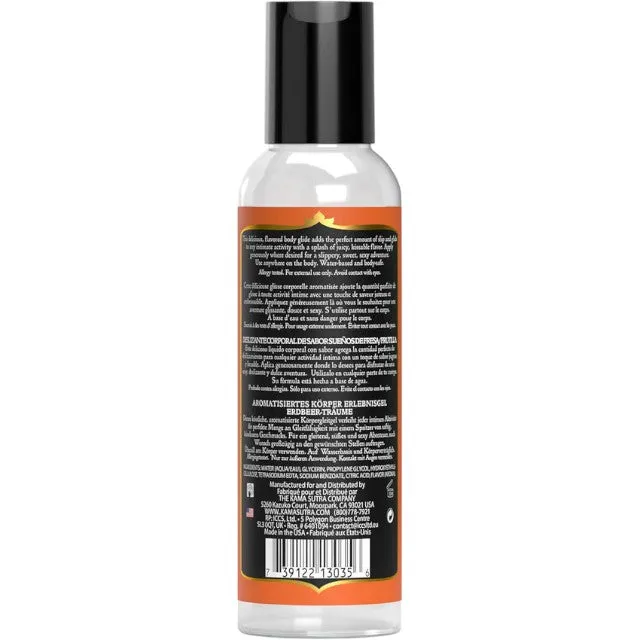Lubrifiant cu aromă KAMASUTRA Divine Nectars Tropical Mango. pe bază de apă. cu aromă de mango. 60 ml