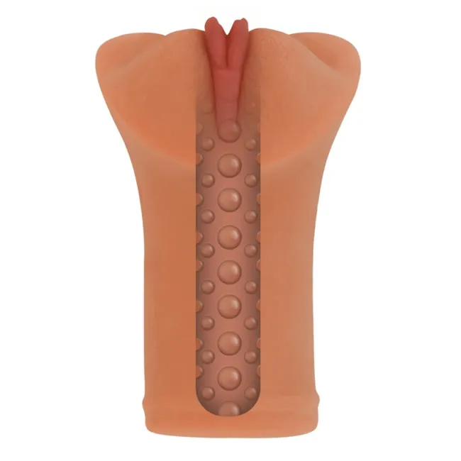 Masturbator JAMYJOB Signature PAULINA. simulare vaginala realista cu material moale si flexibil