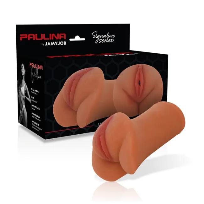 Masturbator JAMYJOB Signature PAULINA. simulare vaginala realista cu material moale si flexibil