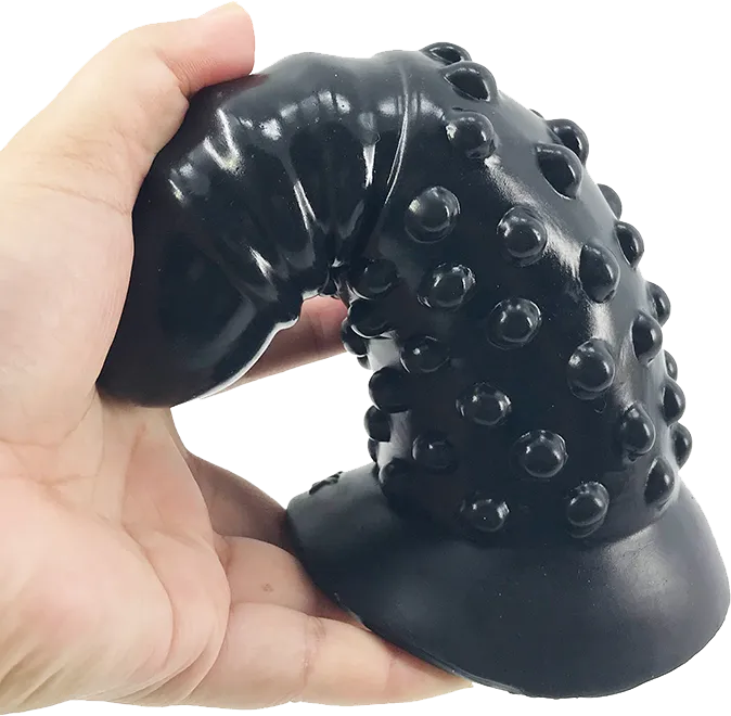 Original FAAK G133 7 Silicone Fat Anal Plug Black