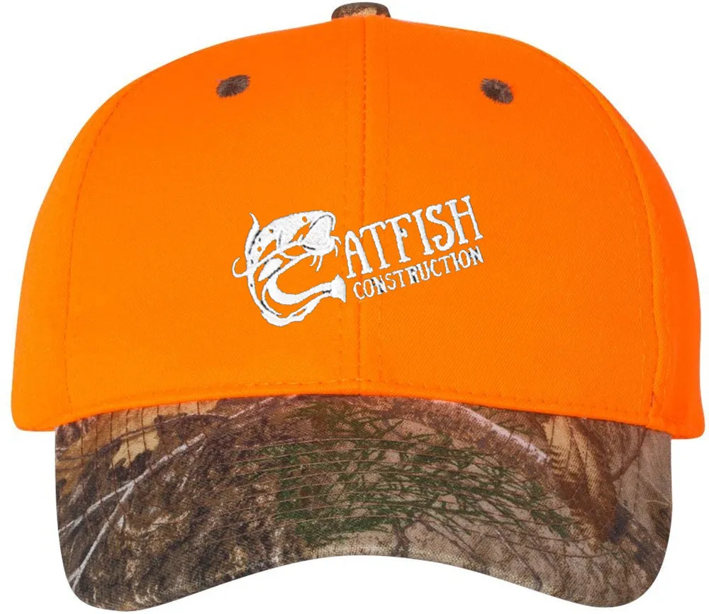 Outdoor Cap Blaze Crown with Camo Visor Cap