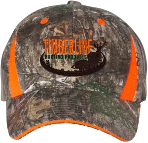 Outdoor Cap Camo with Hi-Vis Trim Cap