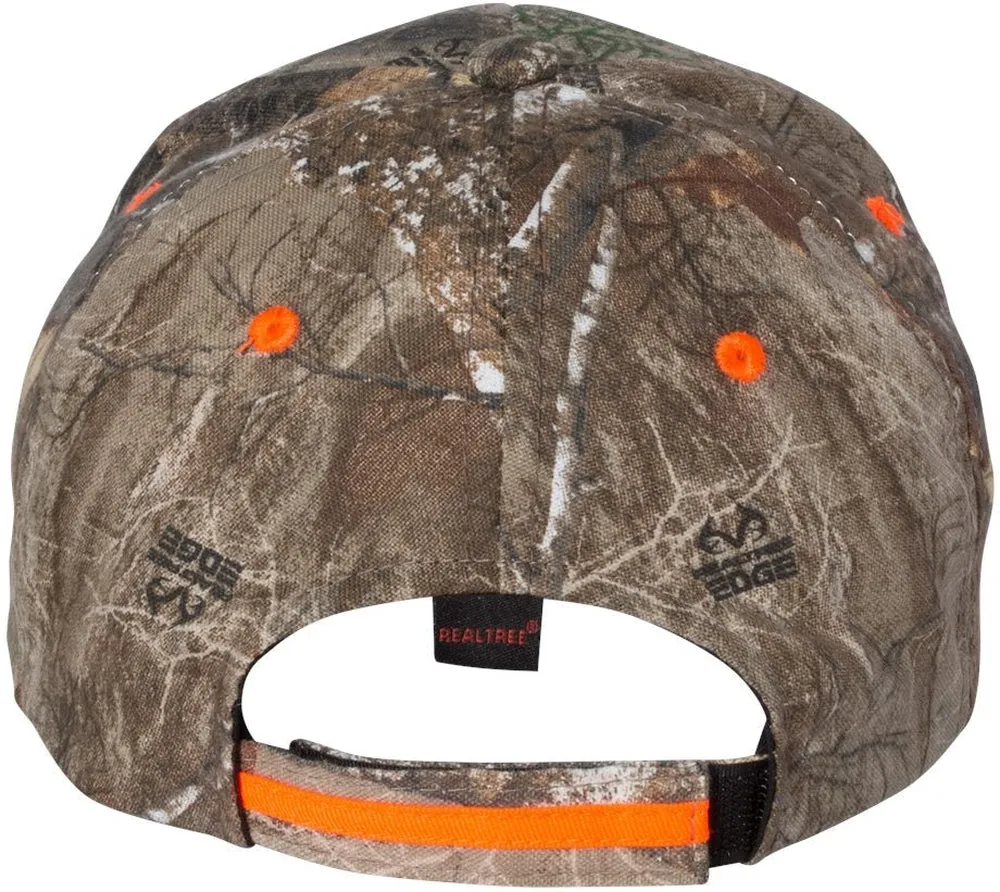 Outdoor Cap Camo with Hi-Vis Trim Cap