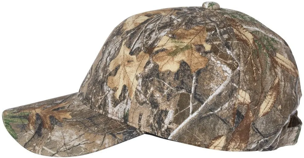 Outdoor Cap Garment-Washed Camo Cap