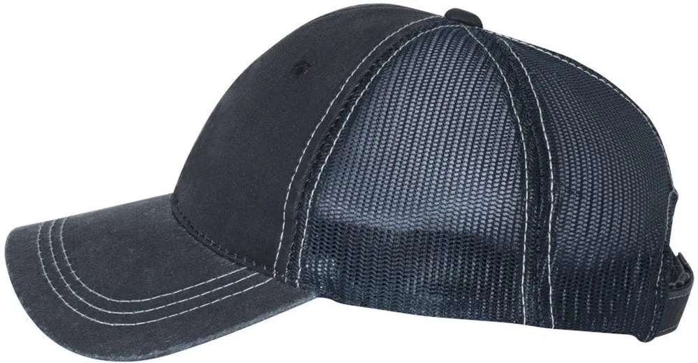 Outdoor Cap Weathered Mesh-Back Cap