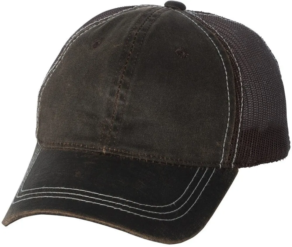 Outdoor Cap Weathered Mesh-Back Cap