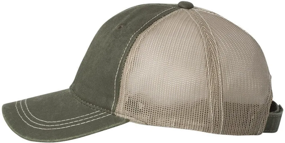 Outdoor Cap Weathered Mesh-Back Cap