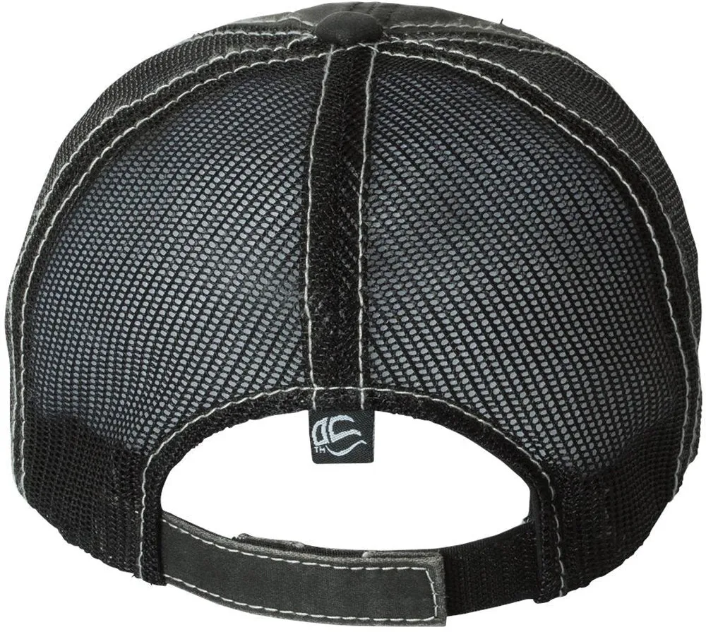 Outdoor Cap Weathered Mesh-Back Cap