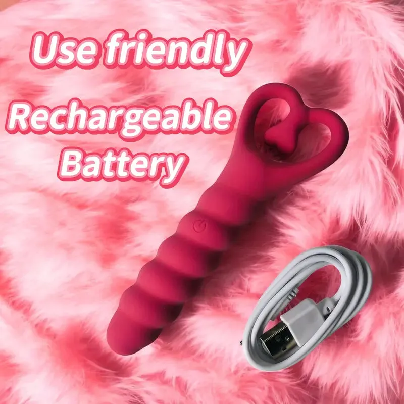 Pink Devil 3-Speed   7 Vibration Modes Teasing Anal Plug Massager