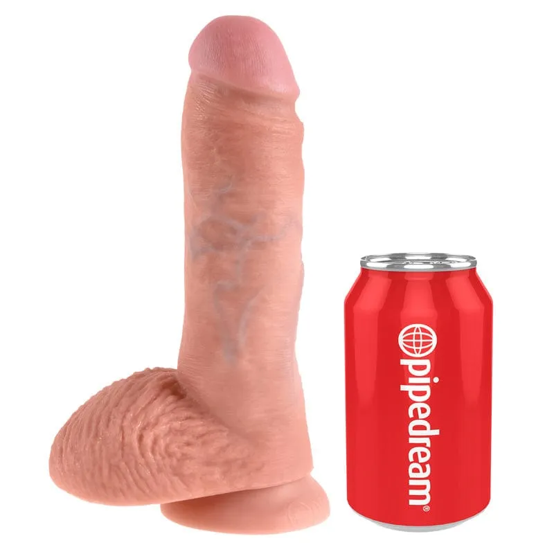 Pipedream Products King Cock 8″ Cock with Balls