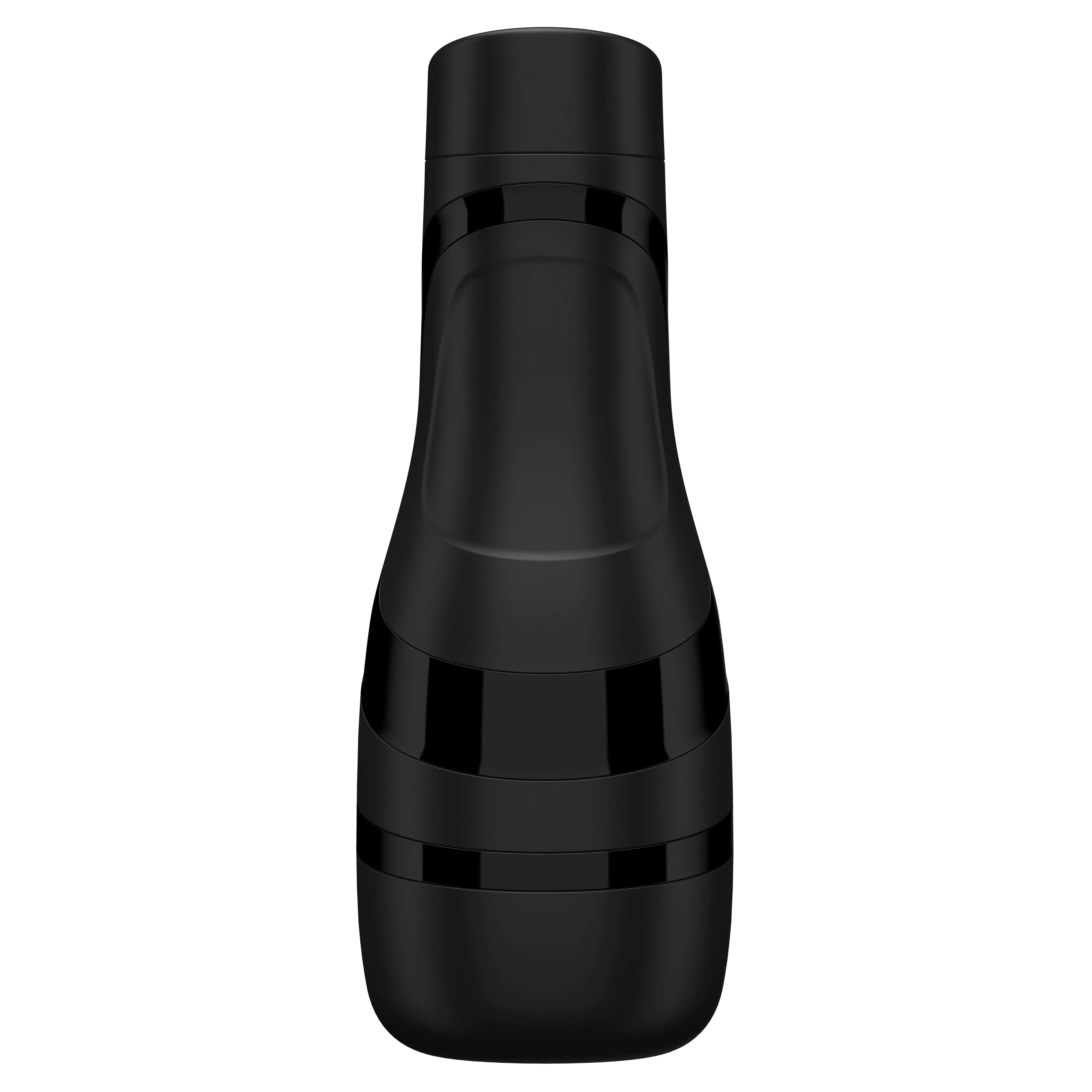 Satisfyer Men Classic Vacuum Seal Male Textured Cyberskin Masturbator Black
