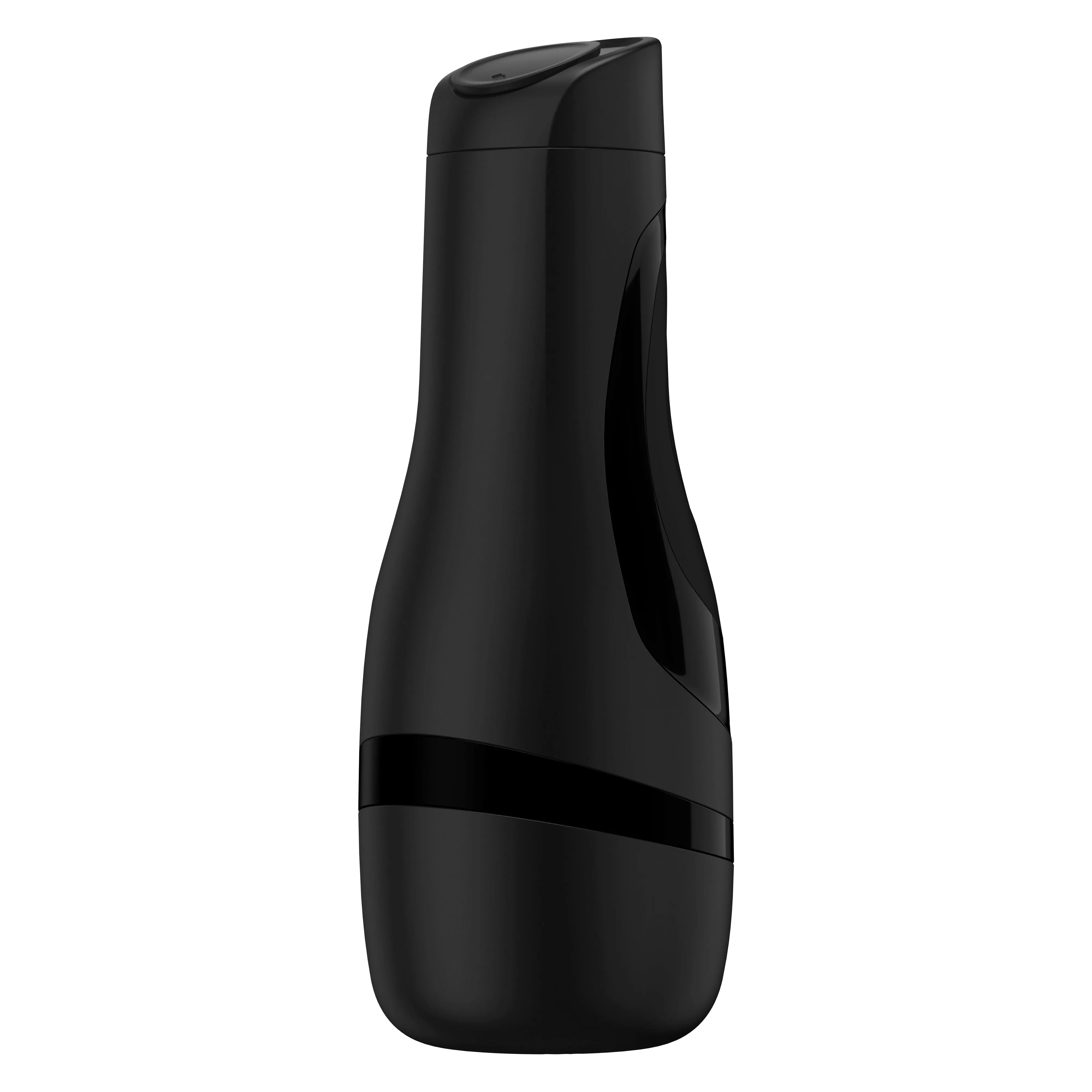 Satisfyer Men Classic Vacuum Seal Male Textured Cyberskin Masturbator Black