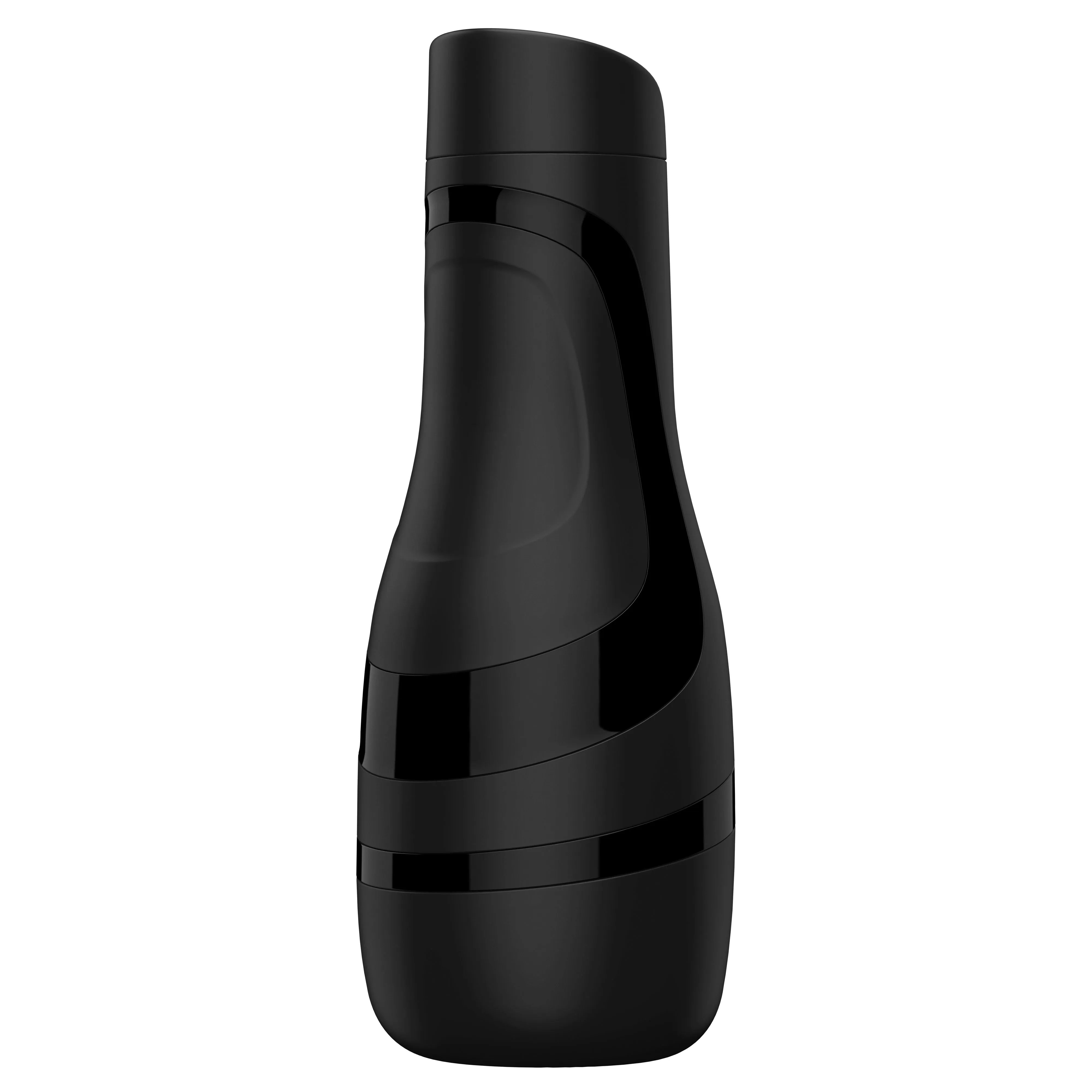 Satisfyer Men Classic Vacuum Seal Male Textured Cyberskin Masturbator Black
