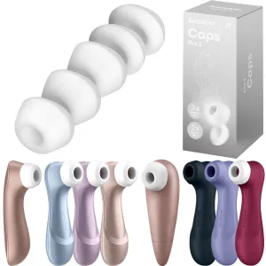 Satisfyer Pro 2 Pro 2  Climax Tips Heads replacement Caps Set of 5