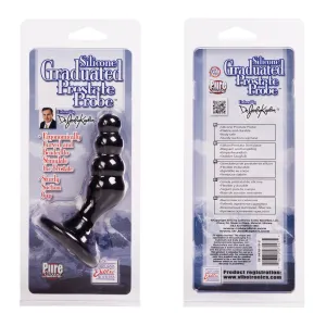 Silicone Prostate Probe Graduated Black