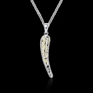 style Glow in the Dark pendants Hollow angle colares LUYN 39 ELY