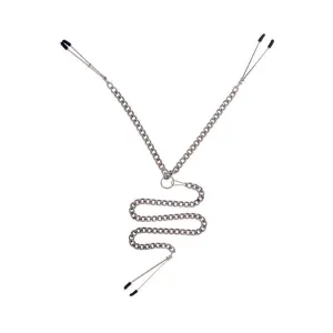 Tweezer Y Clamp Set Nipple And Clit Clamps