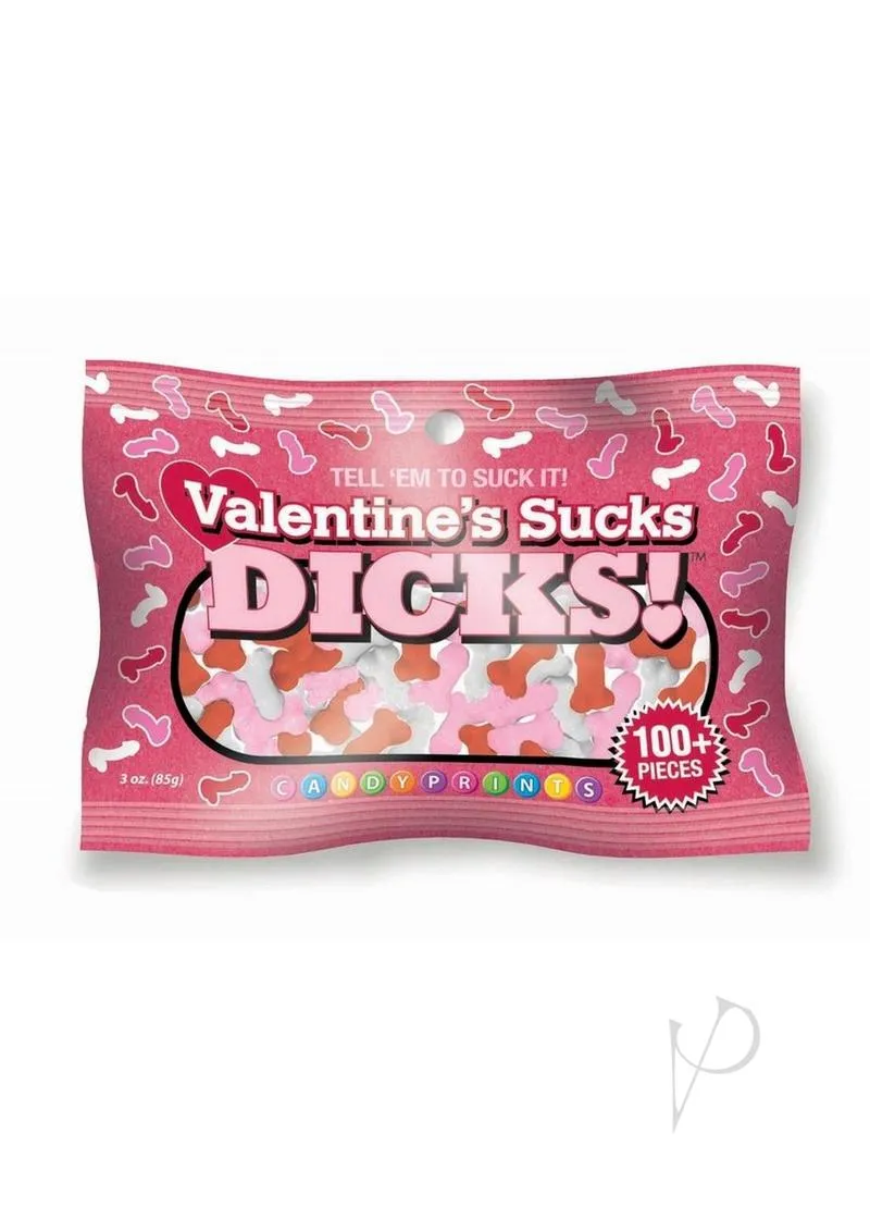 Valentines Sucks Dicks 3oz Bag