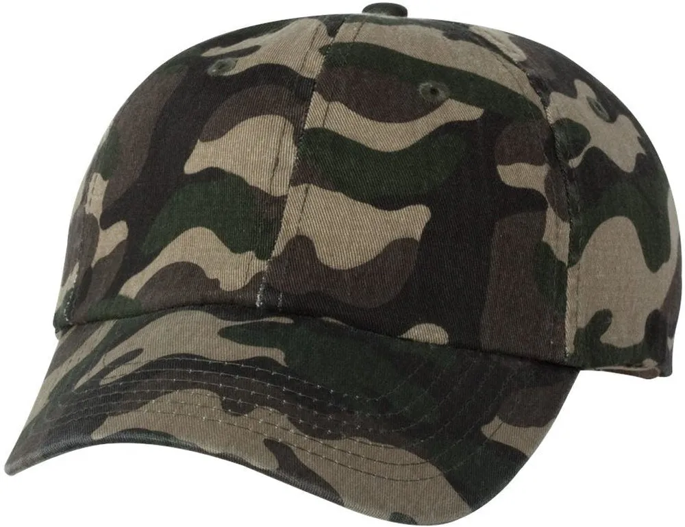 Valucap Adult Bio-Washed Classic Dad’s Cap