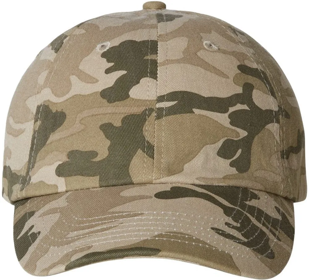 Valucap Adult Bio-Washed Classic Dad’s Cap