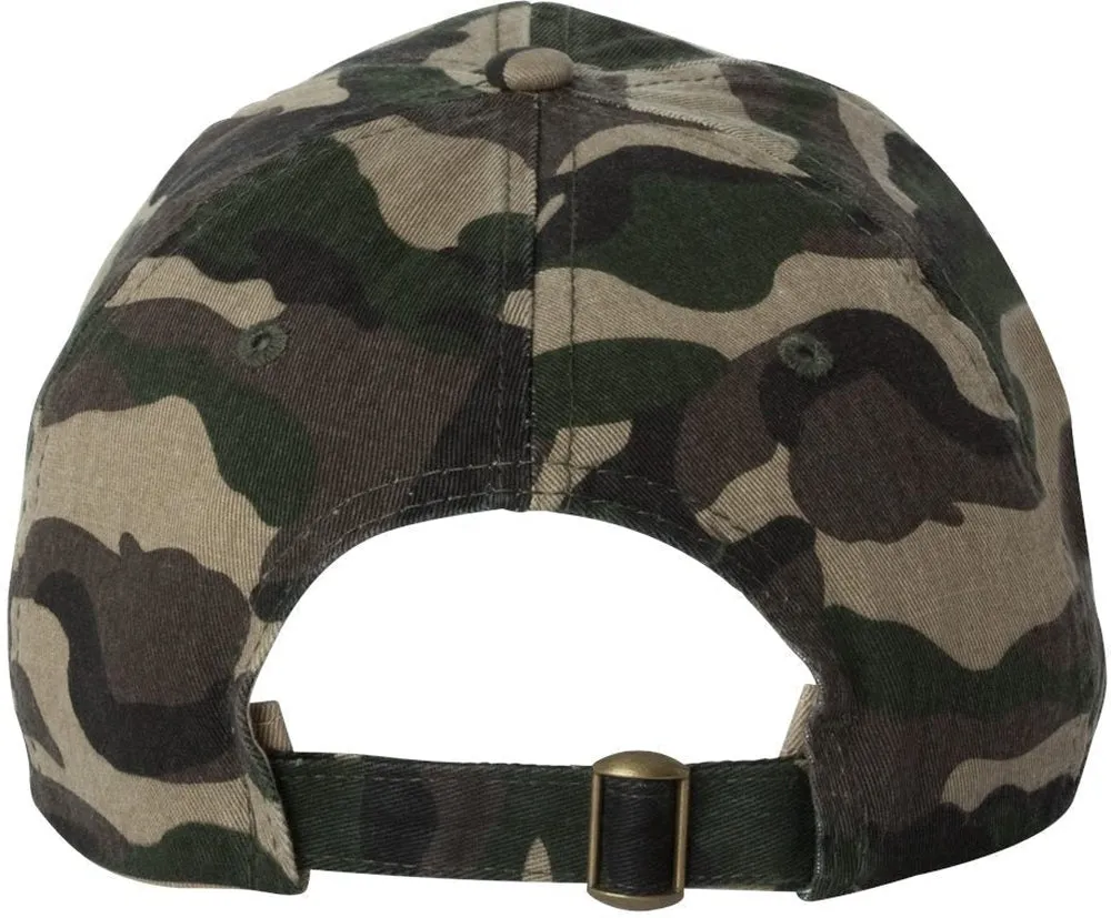 Valucap Adult Bio-Washed Classic Dad’s Cap